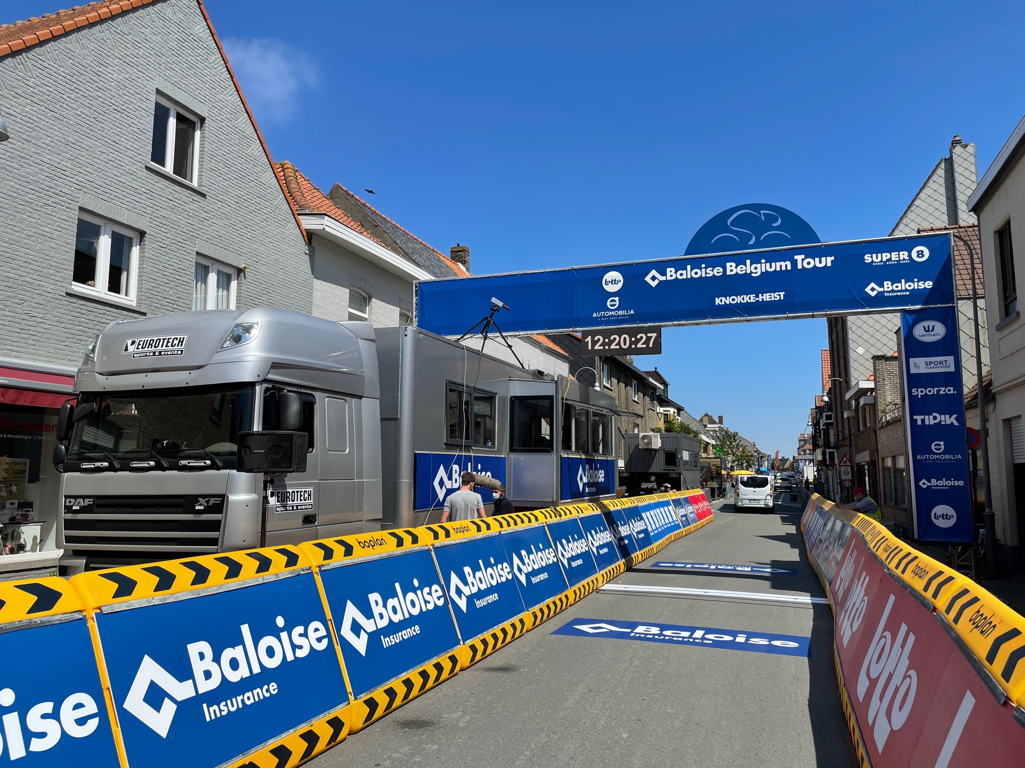 De Baloise Belgium Tour: Eurotech Sports & Events op de Belgische toer