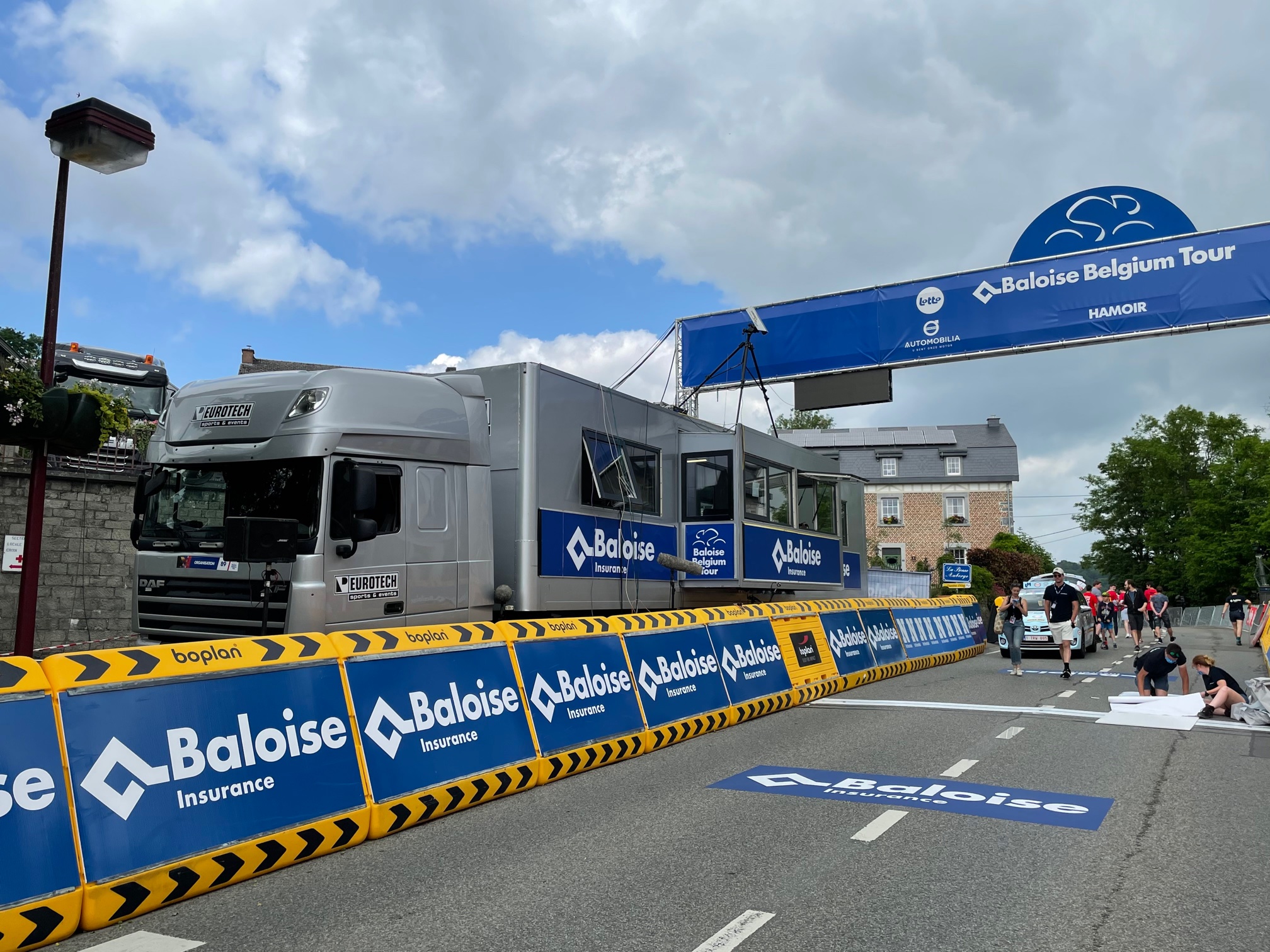 De Baloise Belgium Tour: Eurotech Sports & Events op de Belgische toer